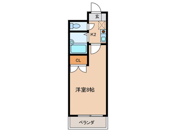 セントラルハイツ香呑の物件間取画像